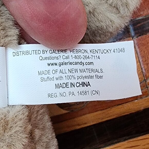 Reese's Peanut Butter Cup Bunny Stuffed Animal - Picture 6 of 9